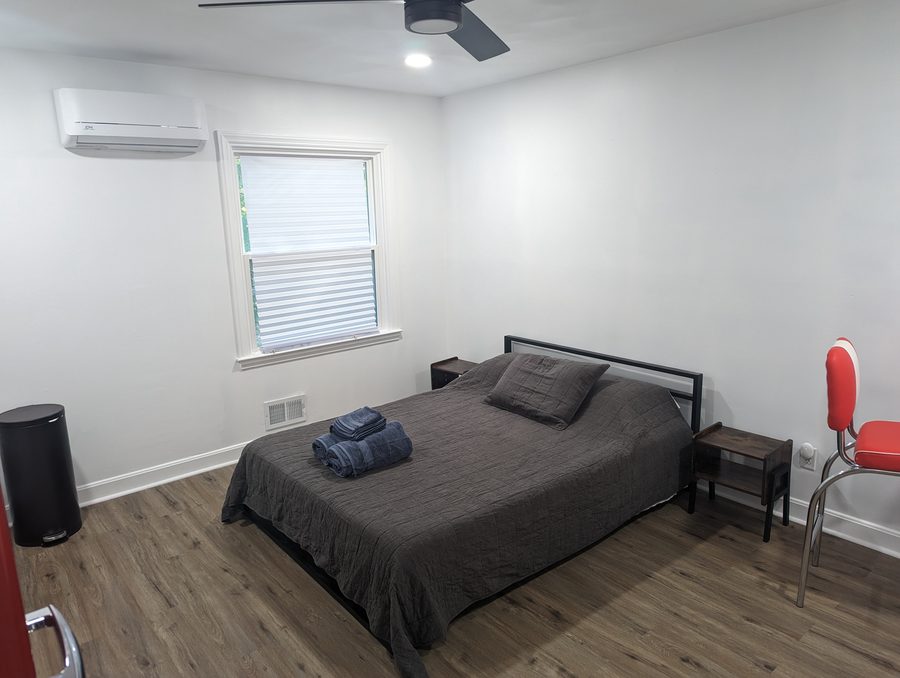 The Studio sleeping area